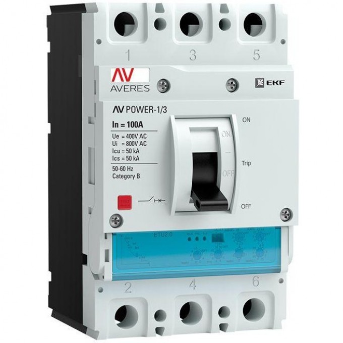 Автоматический выключатель EKF AV POWER-1/3 3р 32а 50ka etu2.0 mccb-13-32-2.0-av Автоматический выключатель EKF AV POWER-1/3 3р 32а 50ka etu2.0 mccb-13-32-2.0-av