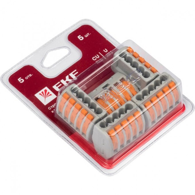 Клемма EKF PROXIMA СМК 222-415 блистер (5шт) plc-smk-415b Клемма EKF PROXIMA СМК 222-415 блистер (5шт) plc-smk-415b