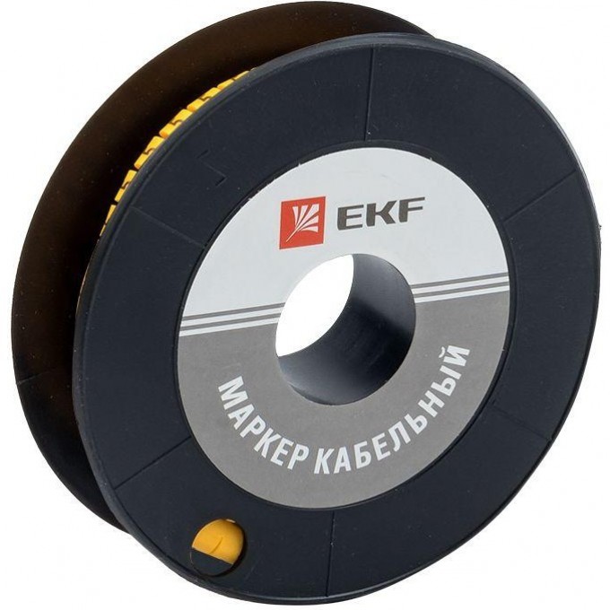 Маркер кабельный EKF 1.5кв.мм "5" (к-1000ед) (ЕС-0) plc-KM-1.5-5 Маркер кабельный EKF 1.5кв.мм "5" (к-1000ед) (ЕС-0) plc-KM-1.5-5
