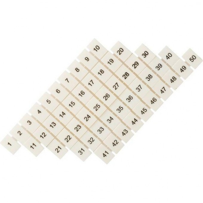 Маркеры EKF для JXB-ST 2.5 с нумерацией 1-50 (уп.100шт) PROxima zb-st-2.5-1-50 Маркеры EKF для JXB-ST 2.5 с нумерацией 1-50 (уп.100шт) PROxima zb-st-2.5-1-50