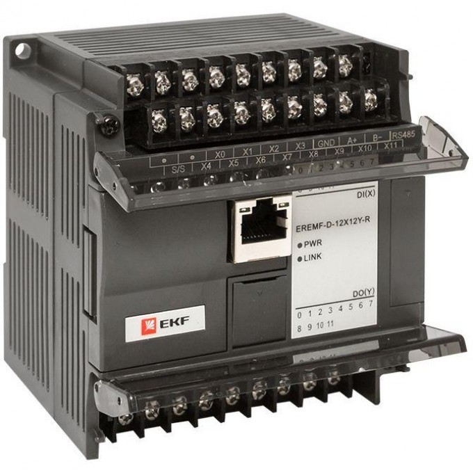 Модуль дискретного ввода/вывода EKF EREMF 12/12 PRO-LOGIC EREMF-D-12X12Y-R Модуль дискретного ввода/вывода EKF EREMF 12/12 PRO-LOGIC EREMF-D-12X12Y-R