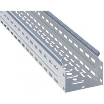 Перфорированный металлический лоток EKF 100х300х3000-1,0 мм HDZ 4 шт L10030001-HDZ