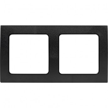 Рамка 2-местная EKF PROXIMA СТОГКОЛЬМ черная Рамка 2-местная EKF PROXIMA СТОГКОЛЬМ черная