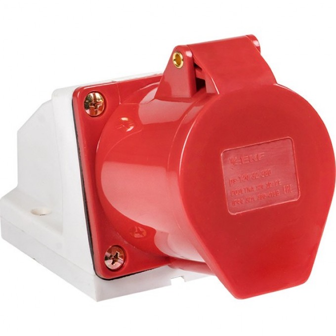 Розетка стационарная EKF PROXIMA наружная 124 3Р+РЕ 32А 380В IP44 ps-124-32-380 Розетка стационарная EKF PROXIMA наружная 124 3Р+РЕ 32А 380В IP44 ps-124-32-380