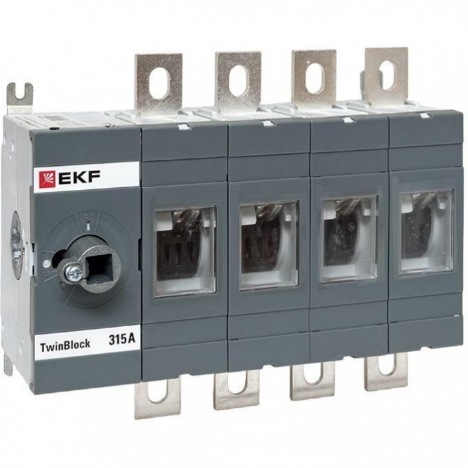 Рубильник EKF 315A 4P без рукоятки управления TwinBlock tb-s-315-4p Рубильник EKF 315A 4P без рукоятки управления TwinBlock tb-s-315-4p