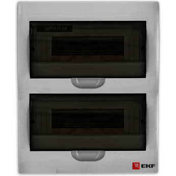 Щит распределительный EKF PROXIMA встраиваемый ЩРВ-П-24 IP41 Щит распределительный EKF PROXIMA встраиваемый ЩРВ-П-24 IP41
