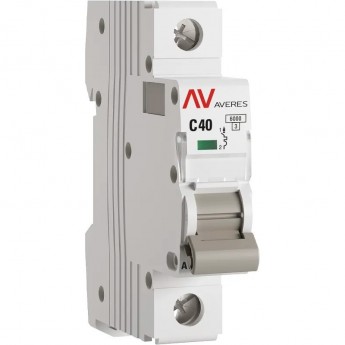 Выключатель автоматический EKF AVERES AV-6 1P 40A (C) 6kA