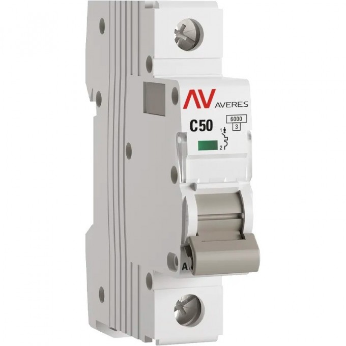 Выключатель автоматический EKF AVERES AV-6 1P 50A (C) 6kA mcb6-1-50C-av Выключатель автоматический EKF AVERES AV-6 1P 50A (C) 6kA mcb6-1-50C-av