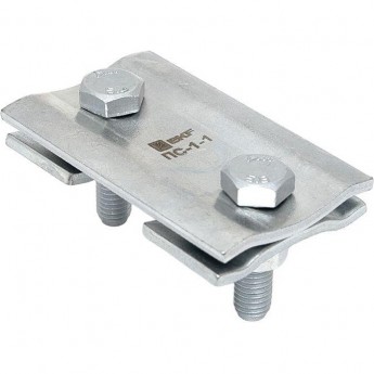 Зажим соединительный плашечный EKF 2 болта М6 (D провода 5.5...8.6мм) ПС-1-1 PROxima Зажим соединительный плашечный EKF 2 болта М6 (D провода 5.5...8.6мм) ПС-1-1 PROxima